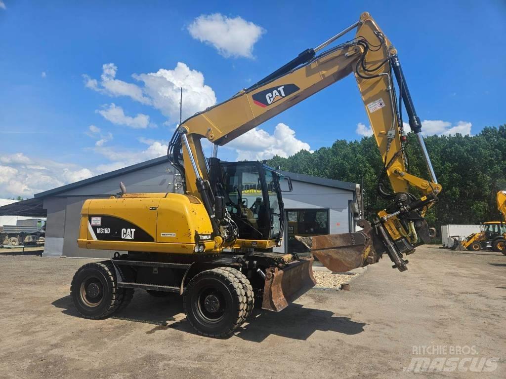 CAT M 316 D Hjulgrävare