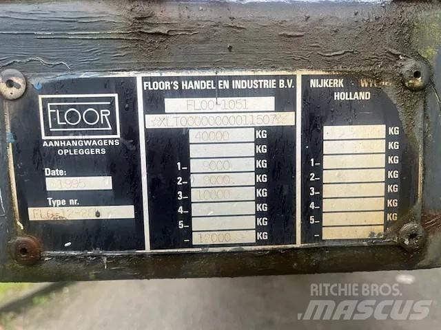 Floor FLO-12-28H Flaktrailer