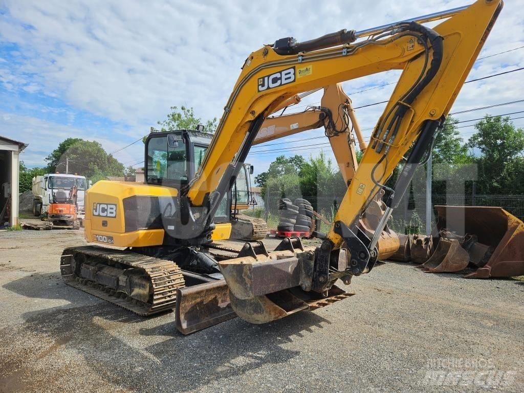 JCB 100 C Midigrävmaskiner 7t - 12t