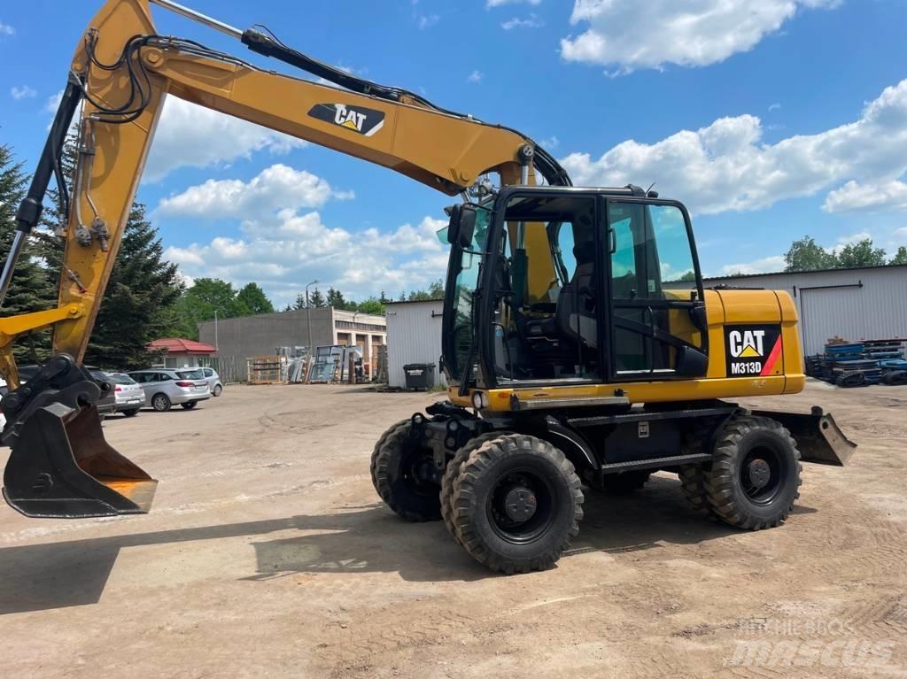CAT M 313 D Hjulgrävare
