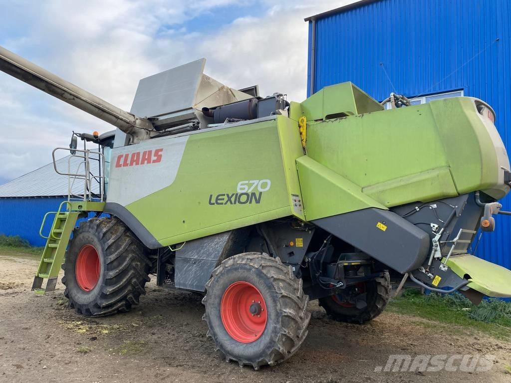 CLAAS Lexion 670 Skördetröskor