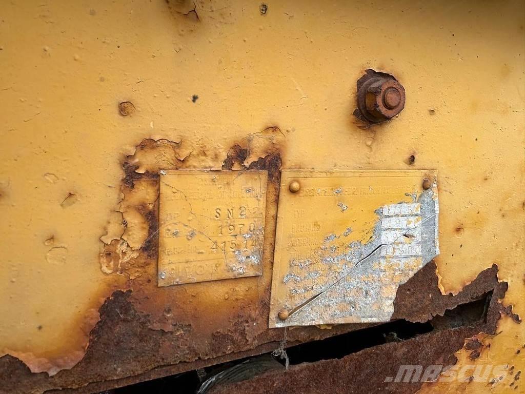 Fiat ALLIS F11.5 Väghyvlar