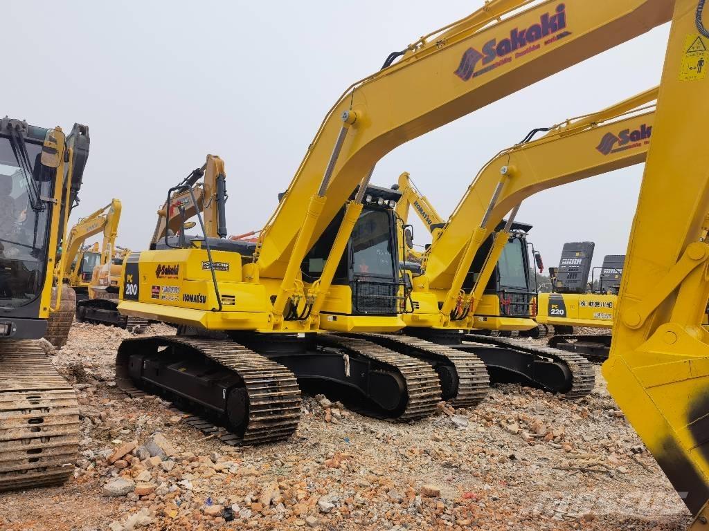 Komatsu pc200-8 Bandgrävare