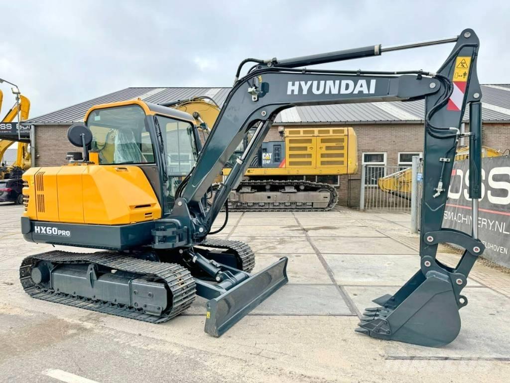 Hyundai HX 60 Pro Minigrävare < 7t