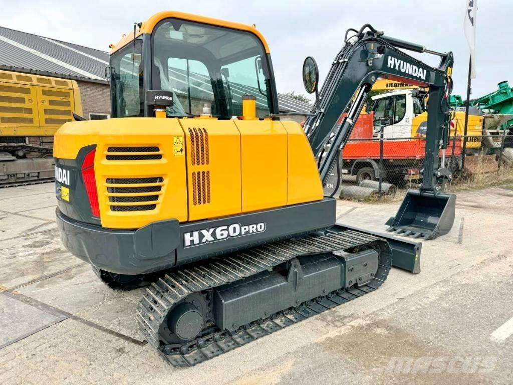 Hyundai HX 60 Pro Minigrävare < 7t