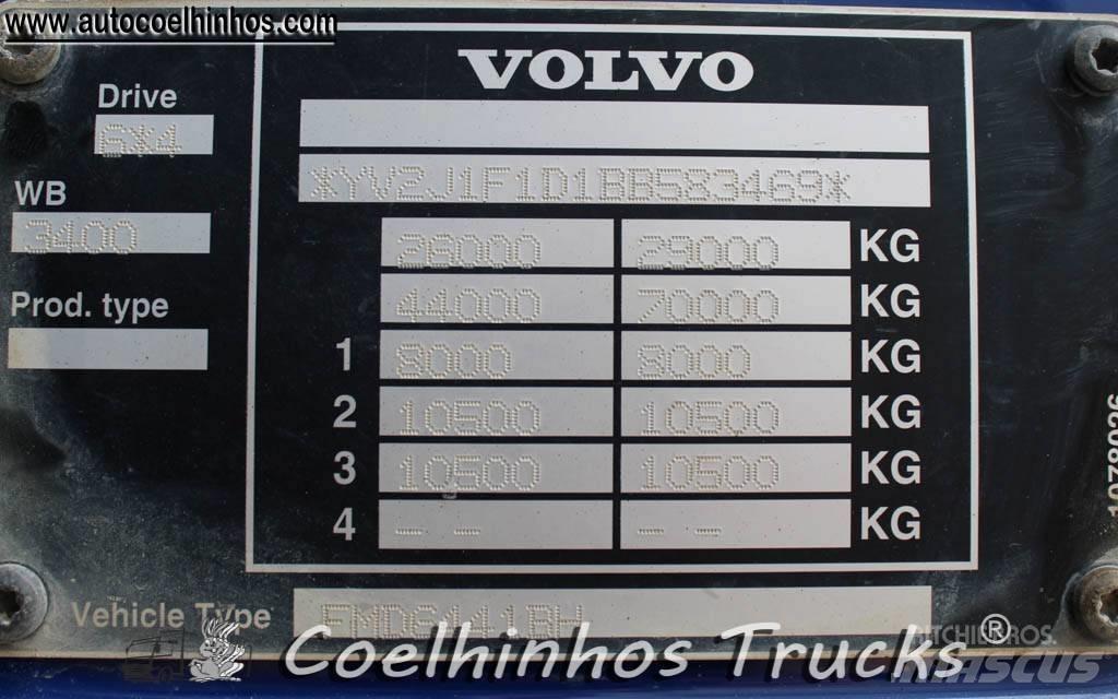 Volvo FMX 410  6x4 Tippbilar