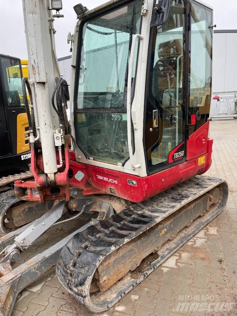 Takeuchi TB 260 Minigrävare < 7t