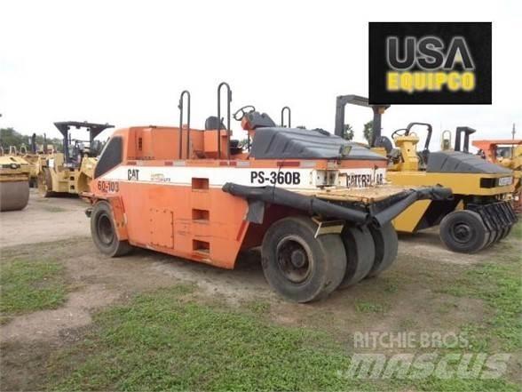 CAT PS-360B Pneumatiska Hjulvältar