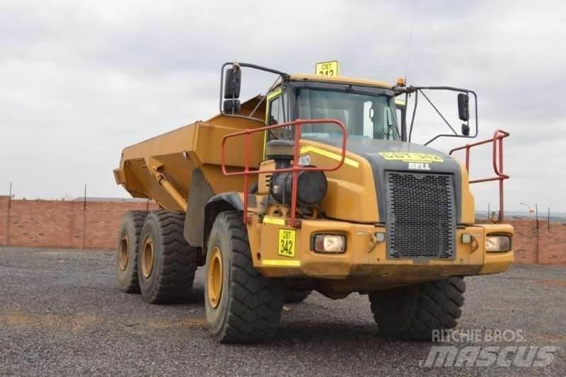 Bell B40D Midjestyrd dumper