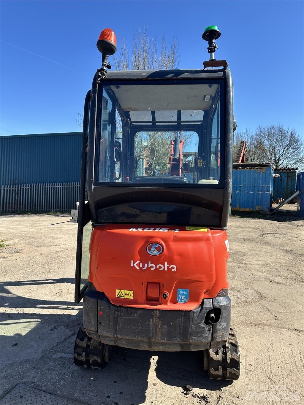 Kubota KX 016-4 Minigrävare < 7t