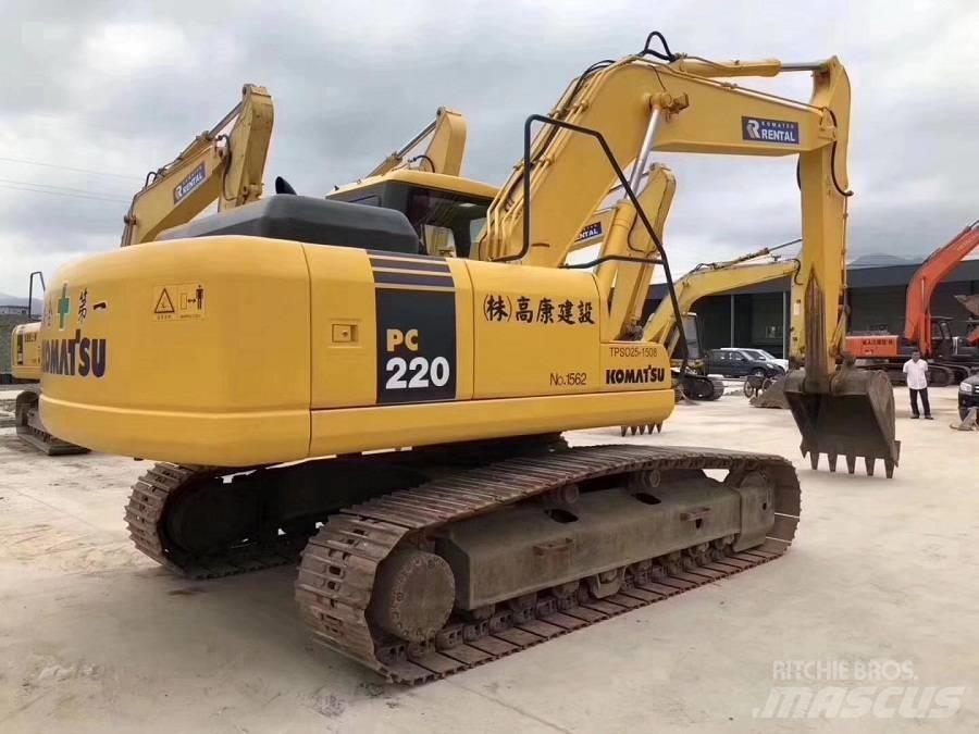 Komatsu pc220-7 Bandgrävare