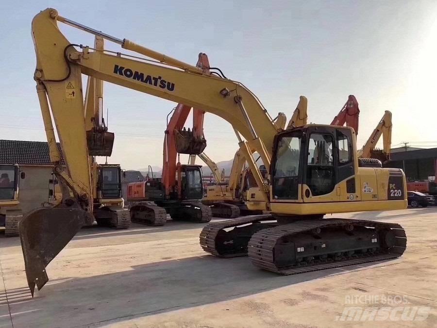 Komatsu pc220-7 Bandgrävare
