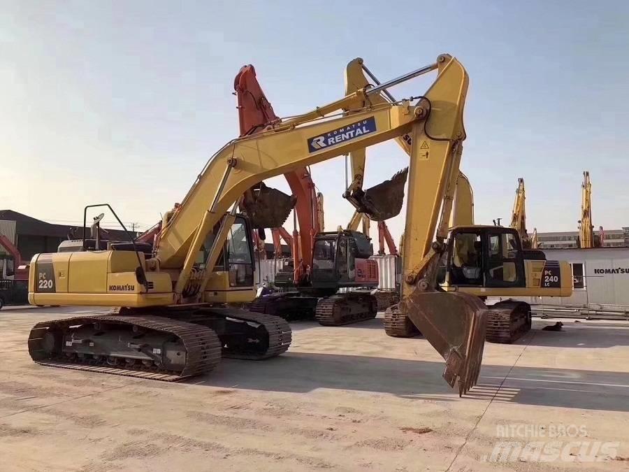 Komatsu pc220-7 Bandgrävare