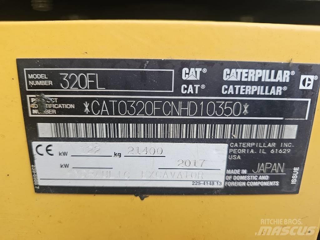 CAT 320FL Bandgrävare