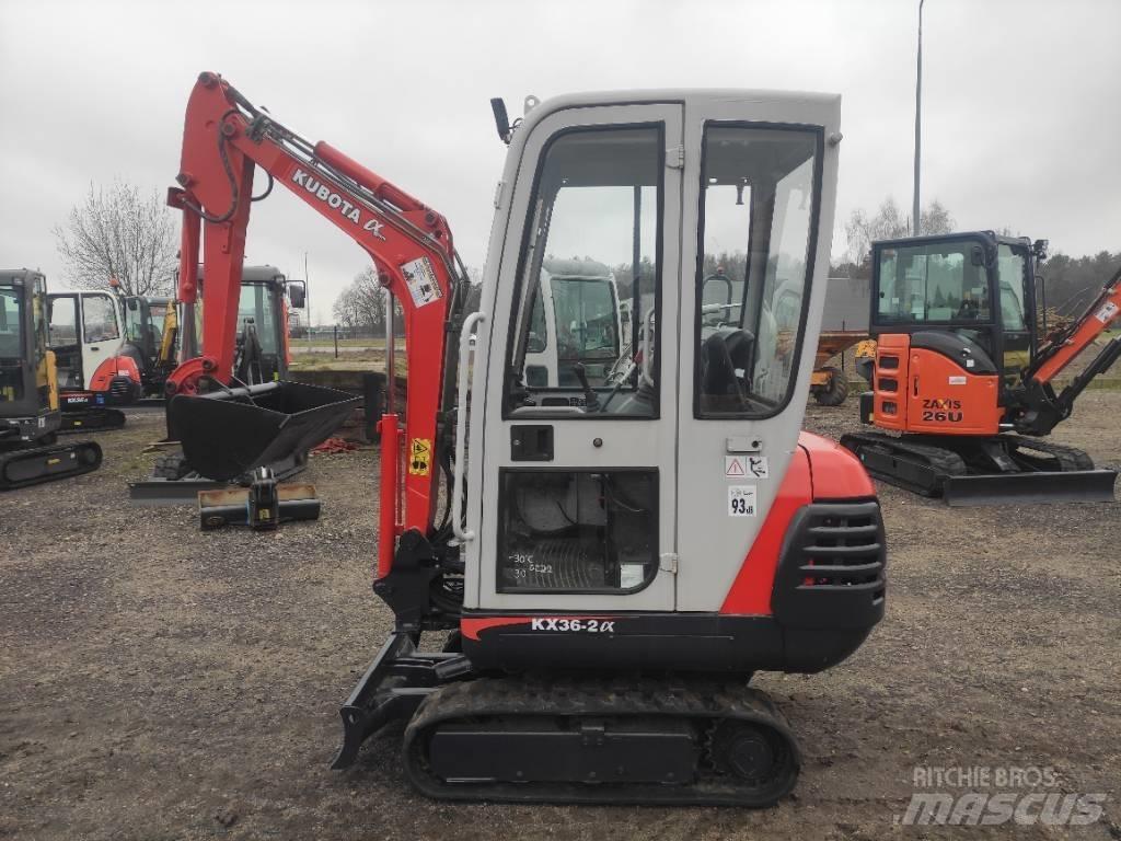 Kubota KX 36-2 alfa Minigrävare < 7t