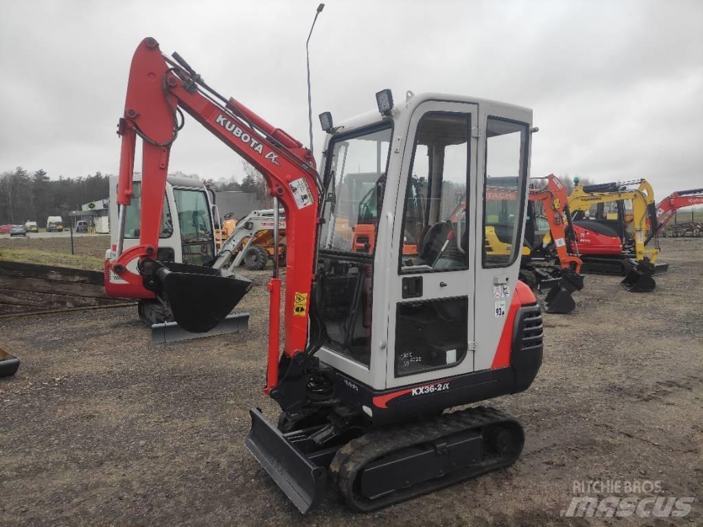 Kubota KX 36-2 alfa Minigrävare < 7t