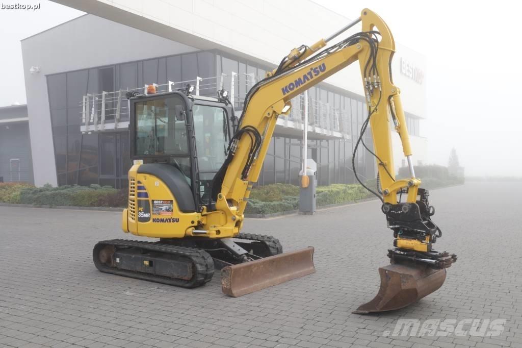 Komatsu PC 35 MR-5 Minigrävare < 7t