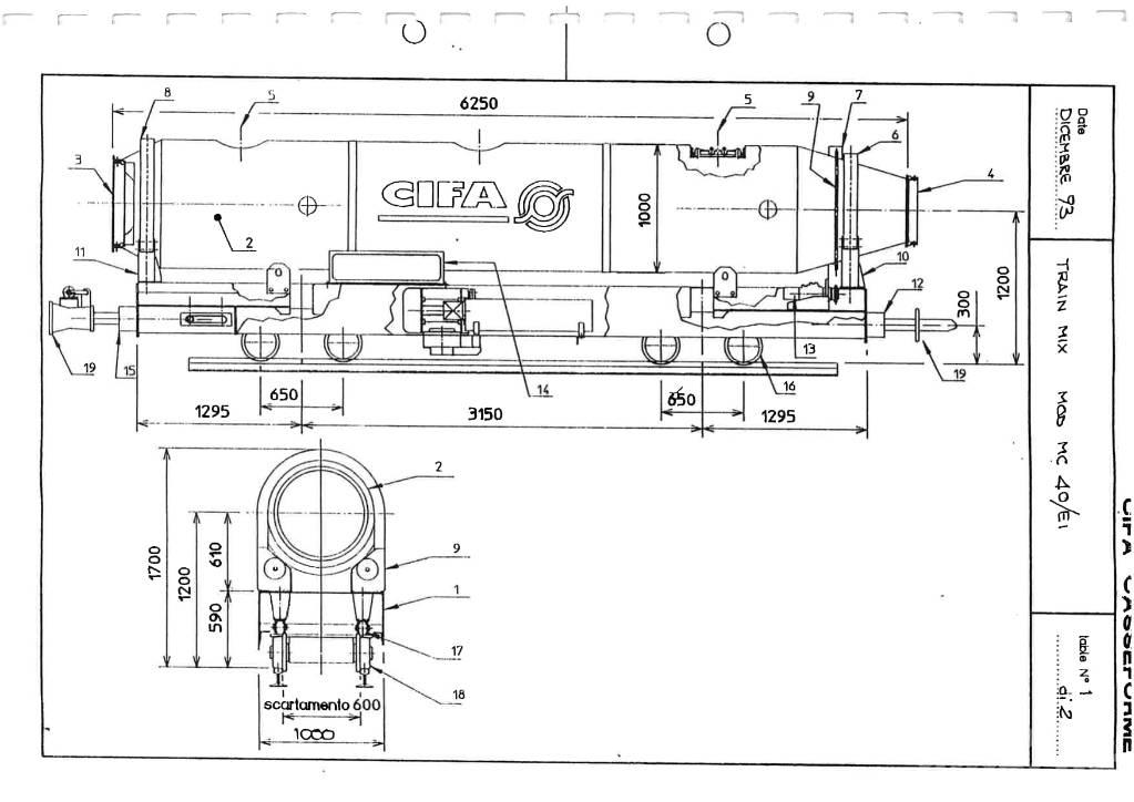 Cifa MC 40/EI Tillbehör