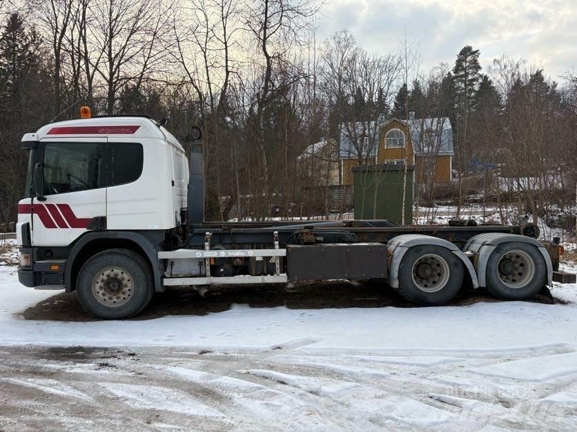 Scania G124 440 Lastväxlare med kabellift