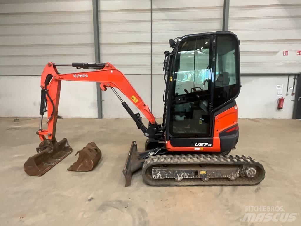 Kubota U 27-4 Minigrävare < 7t