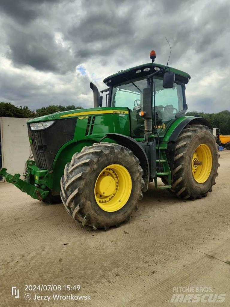 John Deere 7260 R Traktorer