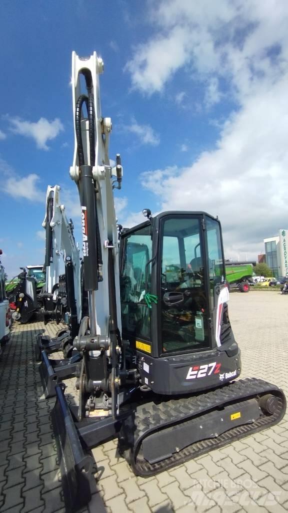 Bobcat E 27z Minigrävare < 7t