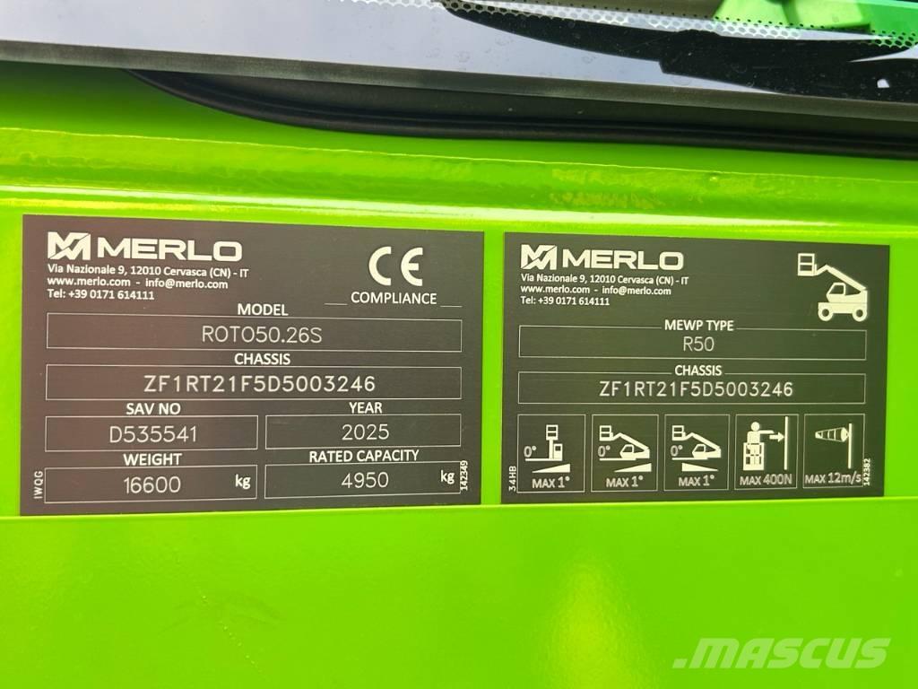 Merlo Roto 50.26 S Teleskoplastare
