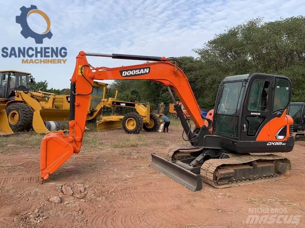 Doosan DX 55 Minigrävare < 7t