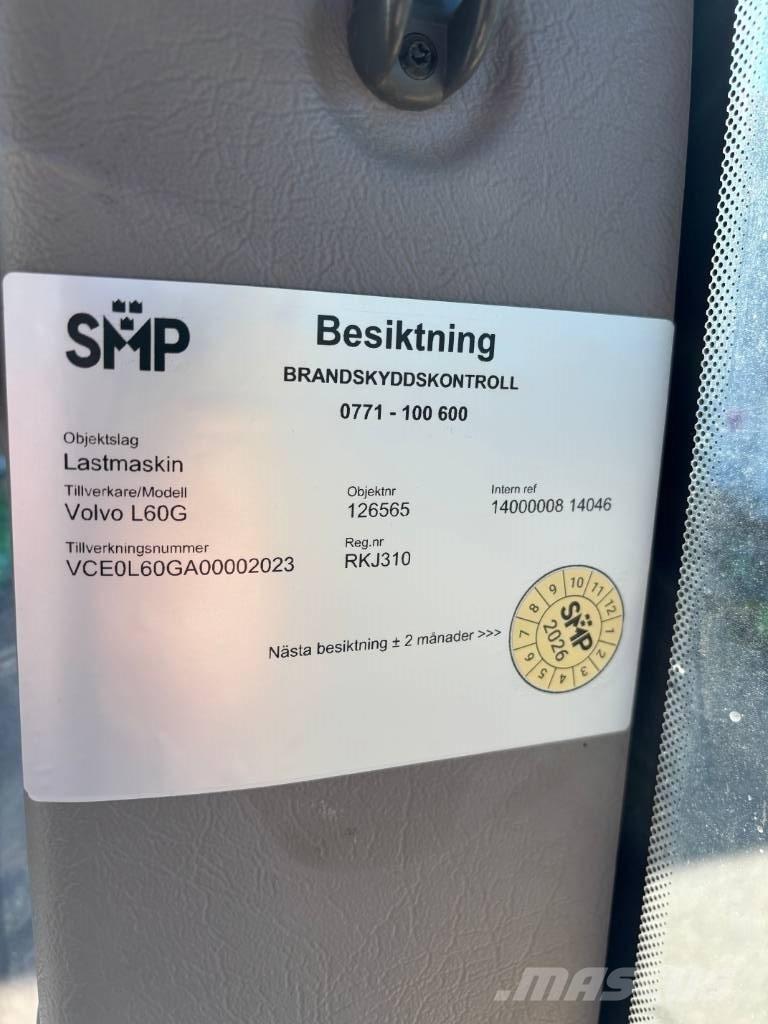 Volvo L 60 G Hjullastare