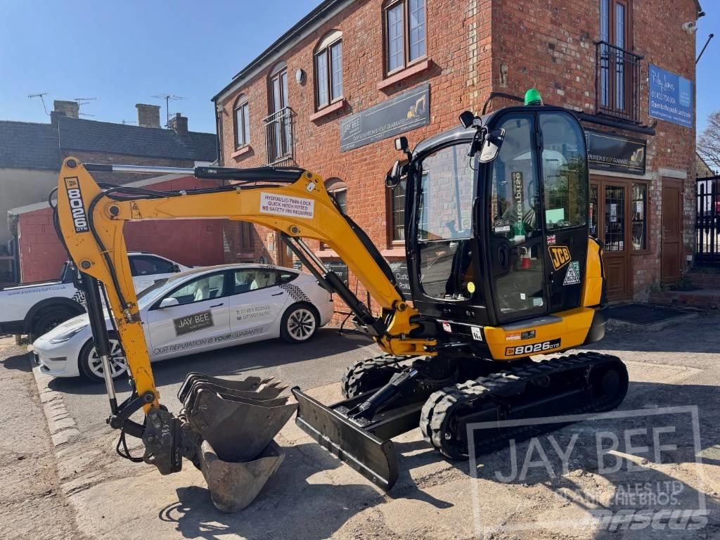 JCB 8026 CTS Minigrävare < 7t