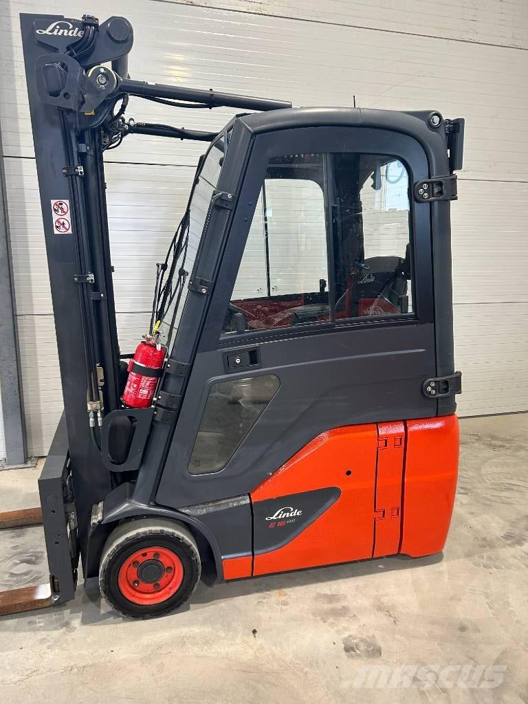 Linde E 16 C-02 Elmotviktstruckar