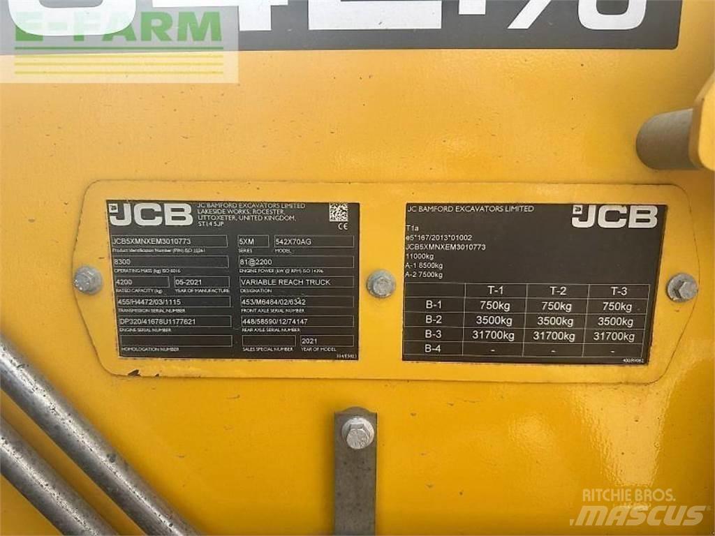JCB 542-70 Redskapsbärare för lantbruk