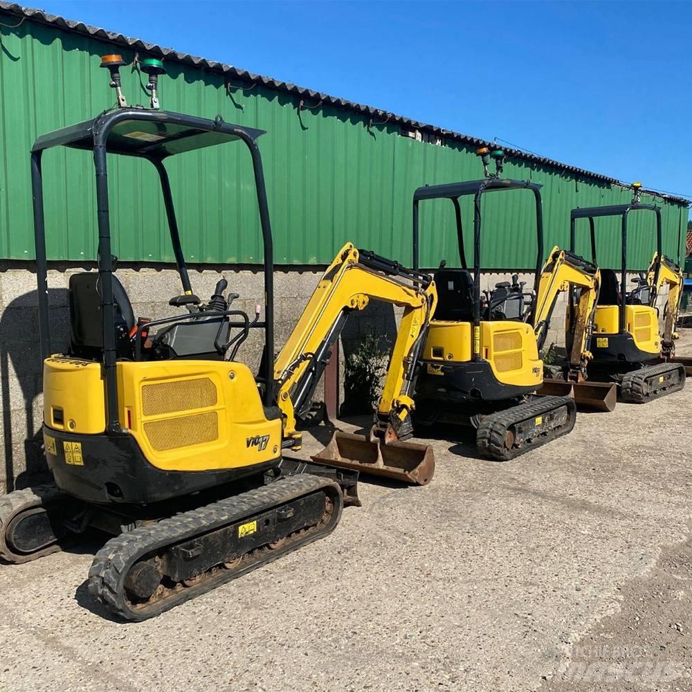 Yanmar Vio 17 Minigrävare < 7t