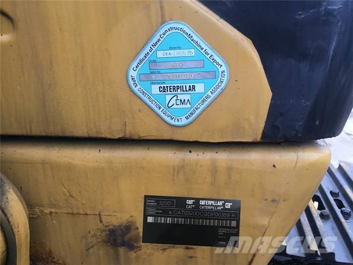 CAT 320 D Bandgrävare