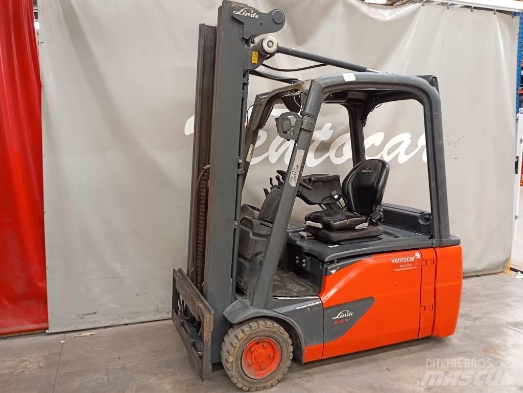 Linde E 16 Elmotviktstruckar