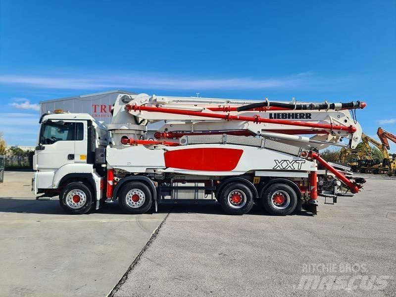 MAN TGS 41.500 Lastbilar med betongpump