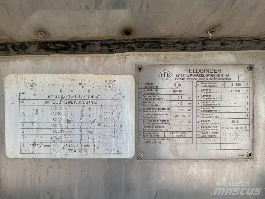 Feldbinder TSA 32.3 Tanksläp