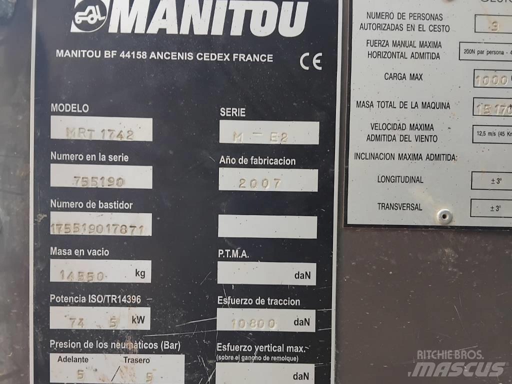 Manitou MRT1742 Teleskoplastare