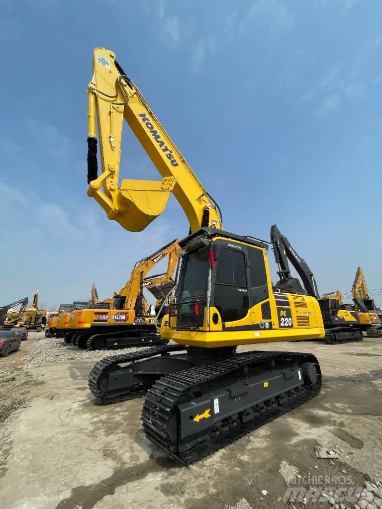 Komatsu PC 220 Bandgrävare