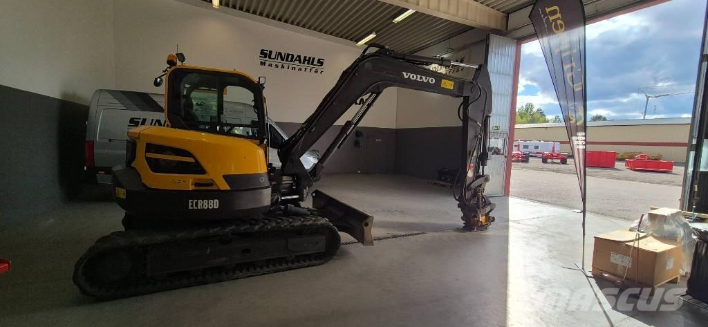 Volvo ECR 88 D Midigrävmaskiner 7t - 12t