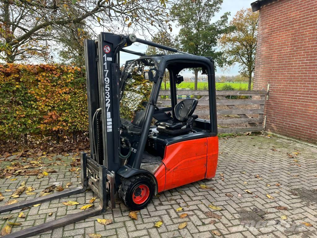 Linde E18-01 Elmotviktstruckar