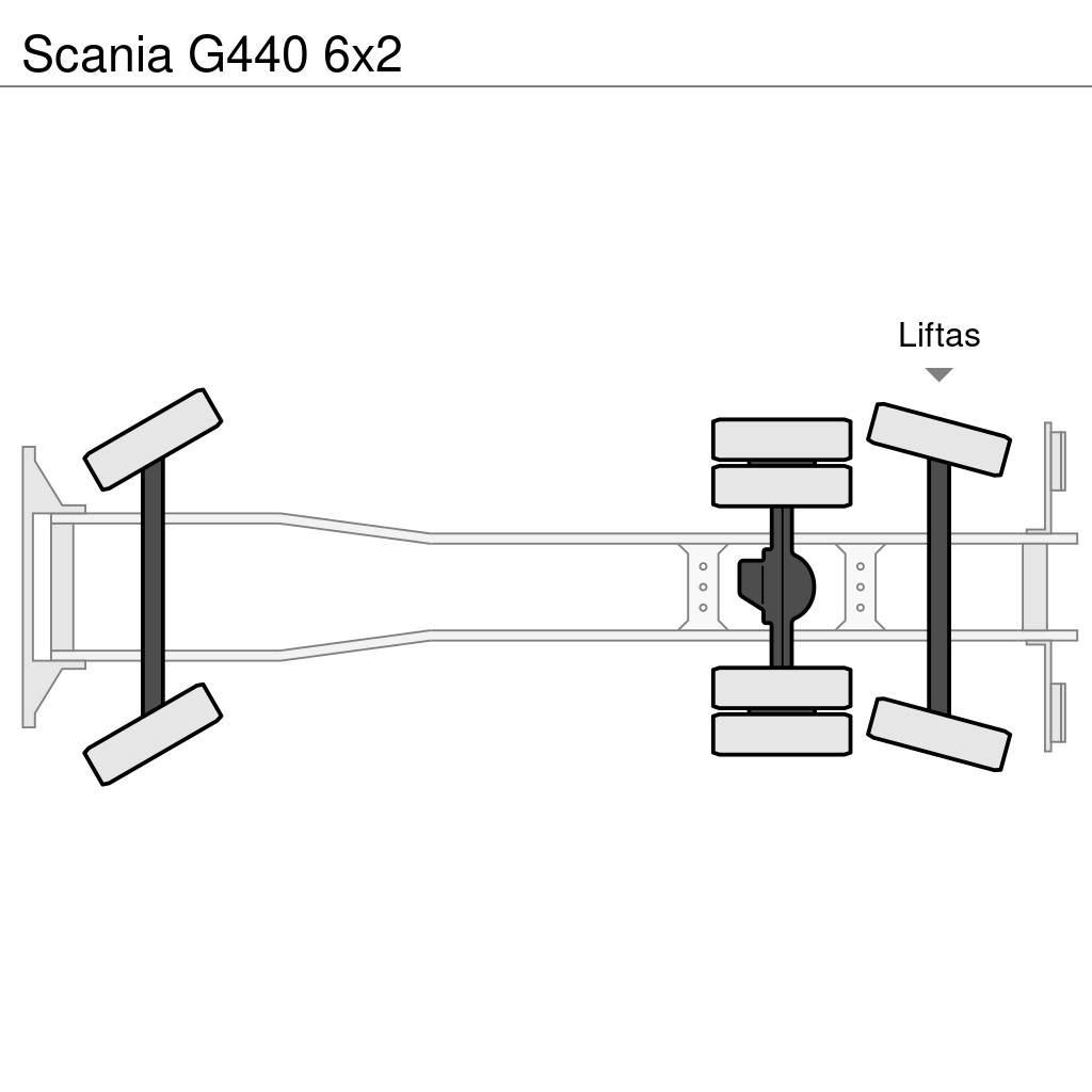 Scania G440 6x2 Liftdumperbilar