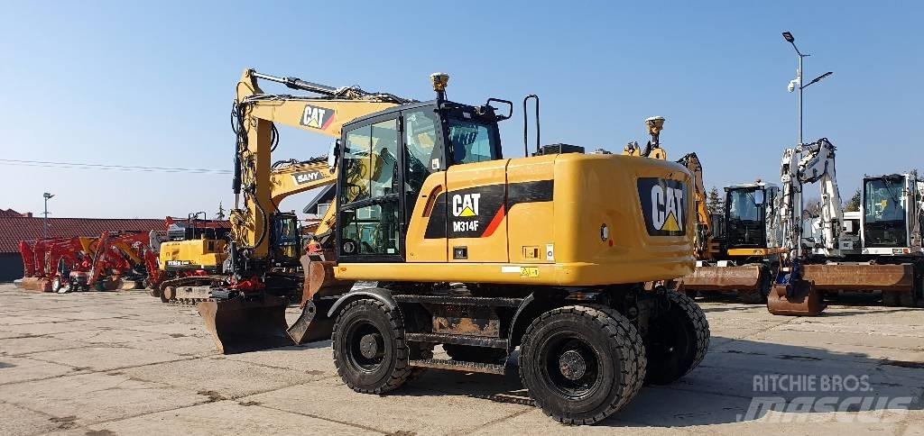 CAT M314 F Hjulgrävare