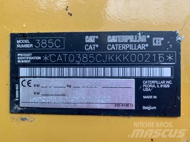CAT 385 C L  385CL Bandgrävare