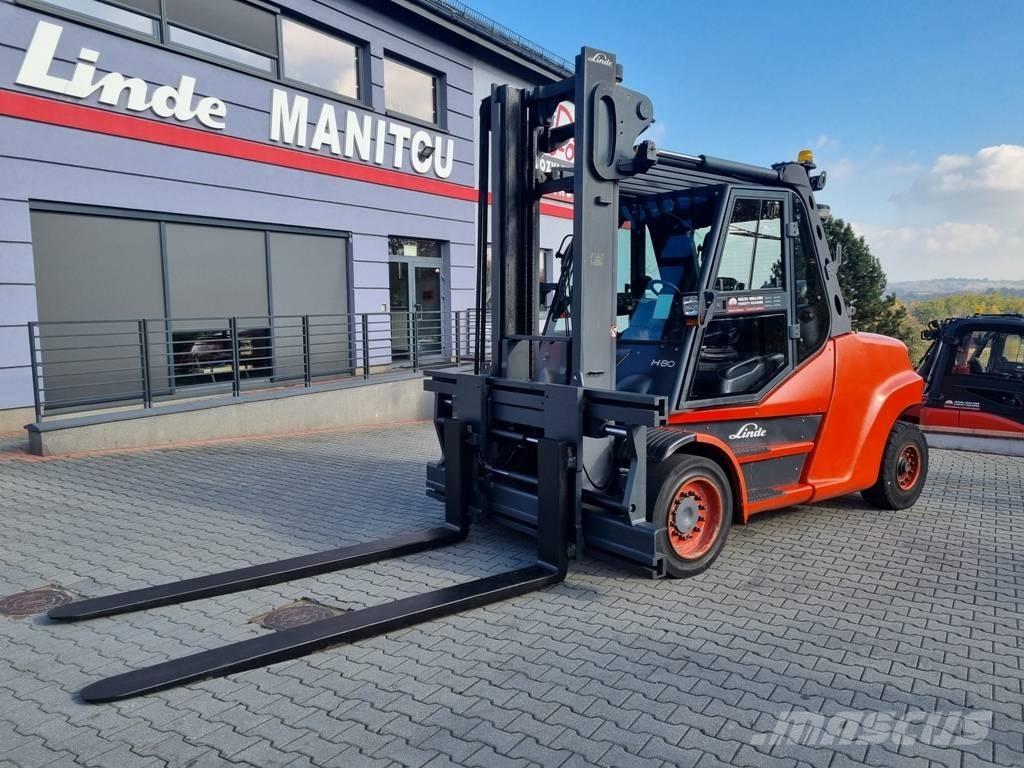 Linde H80T-1100 Gasolmotviktstruckar