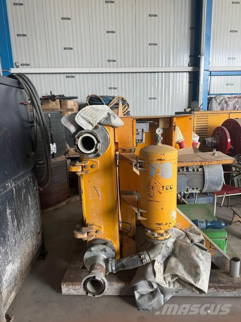  GERTEC SP 1100 Lastbilar med betongpump