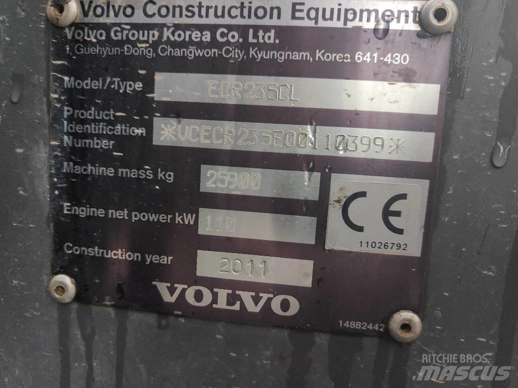 Volvo ECR 235 C L Bandgrävare