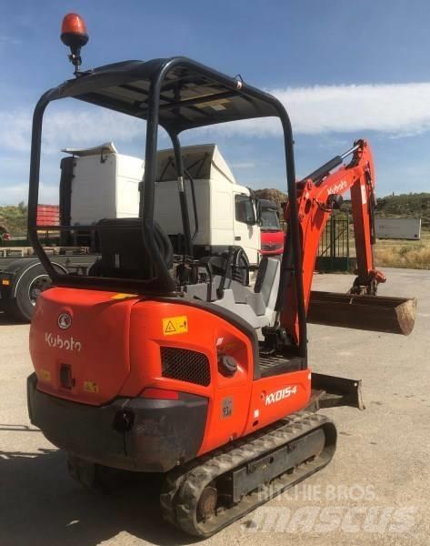 Kubota KX 015-4 Minigrävare < 7t