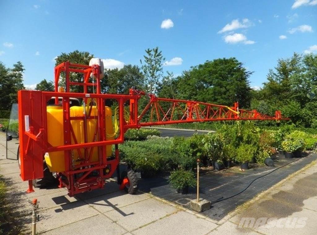  tad len 11 meter Monterade sprutor