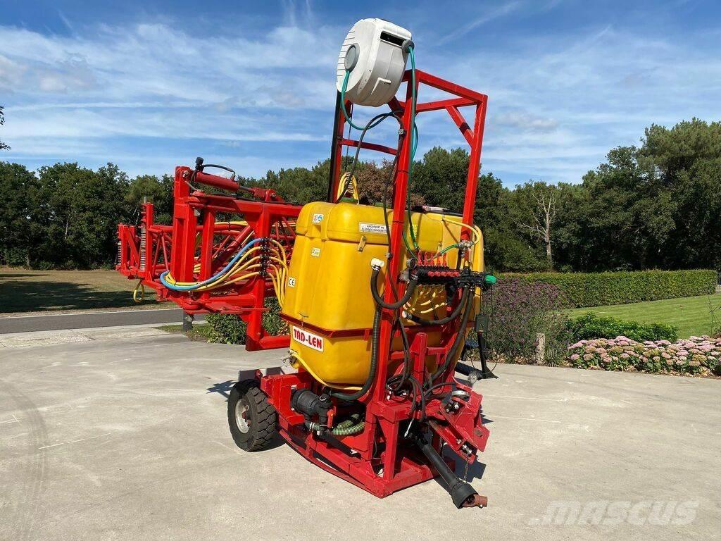  tad len 11 meter Monterade sprutor